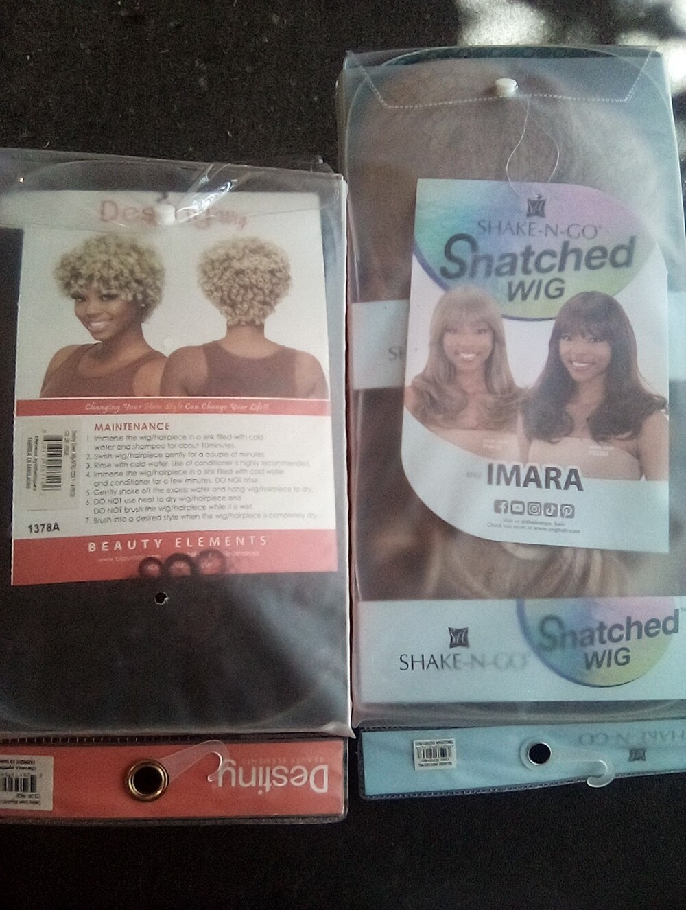 Imara Snatched Wig - Light Brown